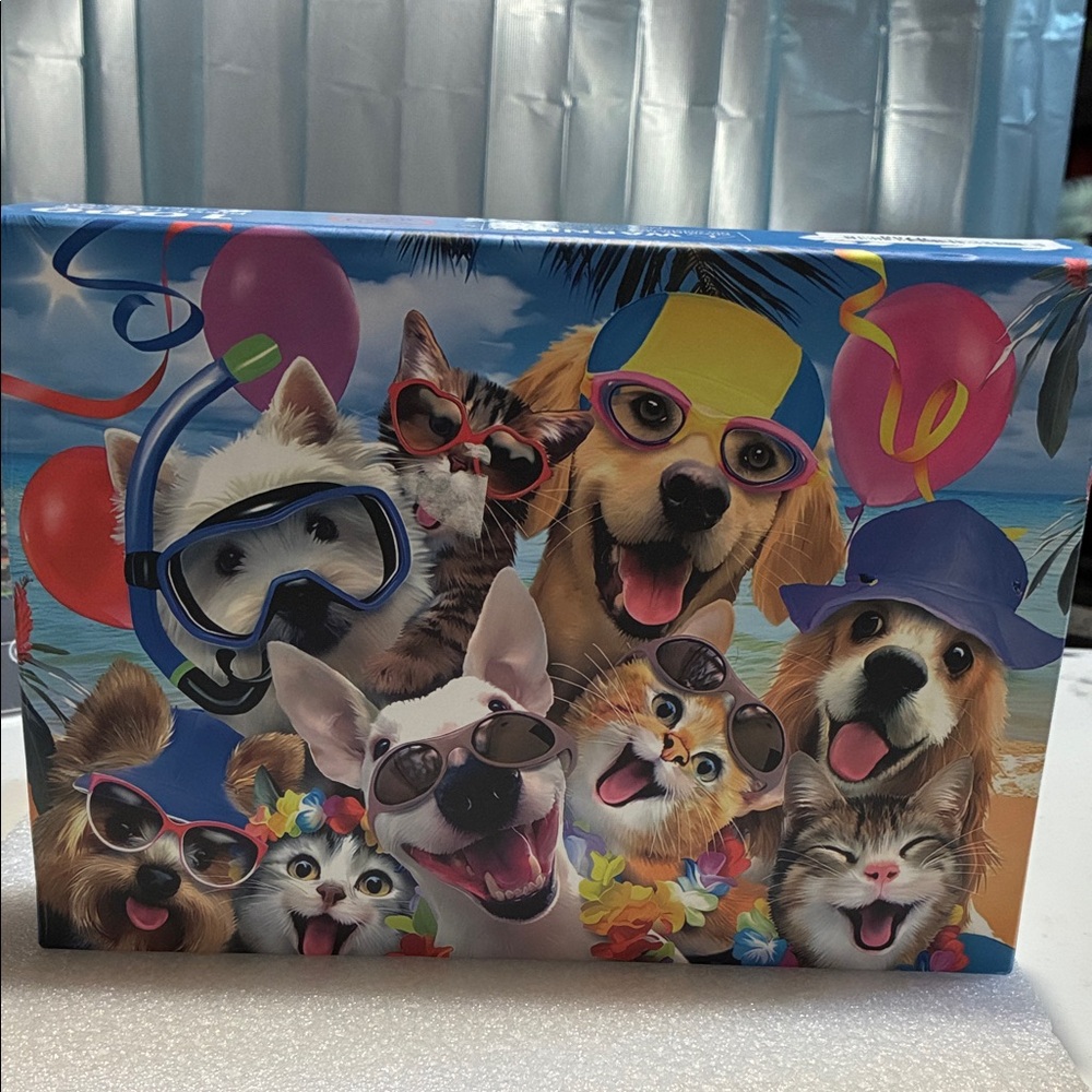Colorful Pet Party Puzzle